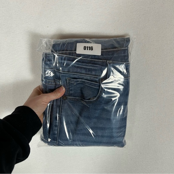 Abercrombie & Fitch Simone High Rise Super Skinny Womens 4L 4 Long 27 27L Jeans - Picture 11 of 11